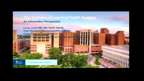 Thumbnail for The Evolution of Learning Health Systems