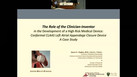 Thumbnail for entry The Role of the Clinician-Inventor in the Development of a High-Risk Medical Device: The Conformal CLAAS Left Atrial Appendage Closure Device