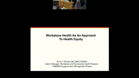 Thumbnail for Workplace Health as an approach to health equity