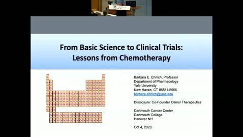 Thumbnail for entry From Basic Science to Clinical Trials: Lessons from Chemotherapy