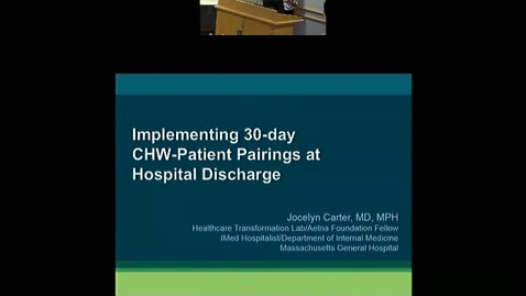 Thumbnail for Implementing community health worker outreach for high-risk patients at the time of hospital discharge