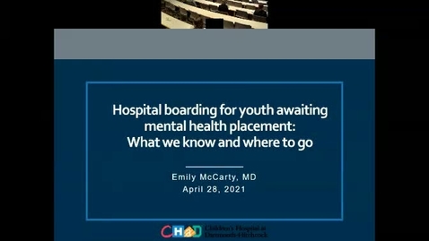 Thumbnail for entry Hospital boarding for youth awaiting mental health placement: What we know and where to go