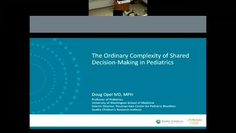 Thumbnail for entry The Ordinary Complexity of Shared Decision-Making in Pediatrics
