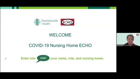 Thumbnail for entry 15 Project ECHO: COVID-19 Nursing Home