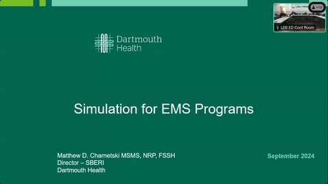 Thumbnail for Simulation in EMS / EMS Case Reviews - Quiz