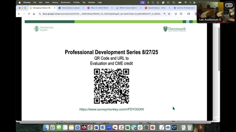 Thumbnail for Professional Development Series - Take Control of Your Sources: Managing Citations with Zotero 