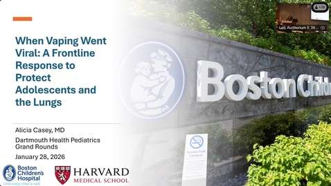 Thumbnail for When Vaping Went Viral: A Frontline Response to Protect Adolescents and the Lungs