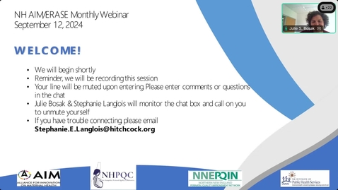 Thumbnail for September 2024 NH AIMERASE Maternal Mortality Webinar-The legal requirements and approaches for providing linguistically appropriate care.