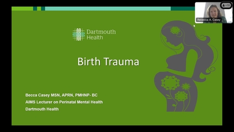 Thumbnail for May 2025 - PTSD: Birth Trauma