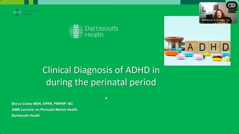 Thumbnail for January 2026 : ADHD Diagnosis in Pregnancy