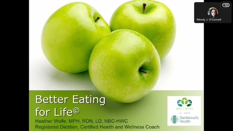 Thumbnail for entry Better Eating for Life: Introduction to Dietary Guidelines &amp; Portions