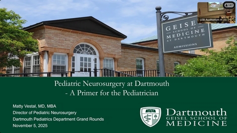 Thumbnail for Pediatric Neurosurgery: A Cheat Sheet for Pediatricians