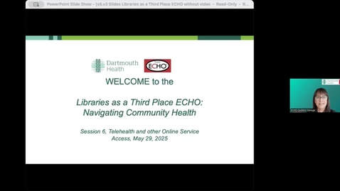 Thumbnail for 6 Libraries as a Third Place ECHO