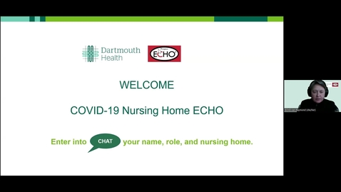 Thumbnail for entry 17 Project ECHO: COVID-19 Nursing  Home
