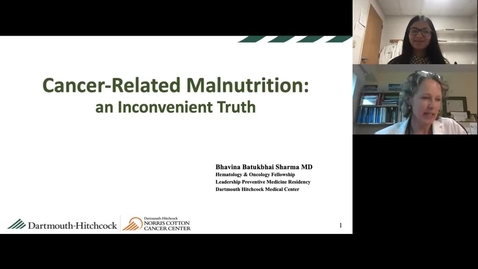 Thumbnail for entry Cancer-Related Malnutrition: An Inconvenient Truth