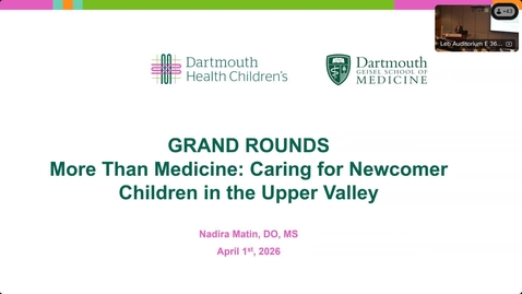 Thumbnail for More Than Medicine: Caring for Newcomer Children in the Upper Valley