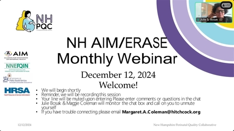Thumbnail for December 2024 NH AIMERASE Maternal Mortality Webinar-20241212 1800-1