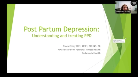 Thumbnail for December 2024 - Postpartum Depression