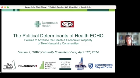 Thumbnail for entry 5 Political Determinants of Health ECHO FINAL