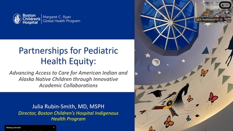 Thumbnail for Partnerships for Pediatric Health Equity: Advancing Access to Care for American Indian and Alaska Native Children through Innovative Academic Collaborations