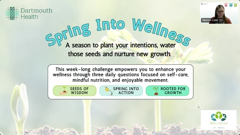 Thumbnail for Getting Started with the 2026 Spring into Wellness Challenge