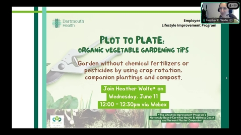 Thumbnail for Plot to Plate: Organic Vegetable Gardening Tips