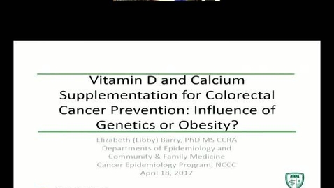Thumbnail for entry Vitamin D and Calcium Supplementation for Colorectal Cancer Prevention: Potential Impact of Genetics or Obesity?