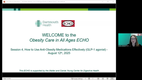 Thumbnail for 4 Obesity Care in All Ages ECHO