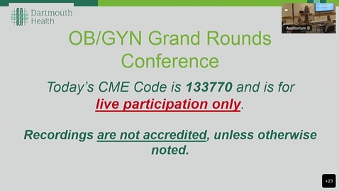 Thumbnail for entry OBGYN Grand Rounds Care for Female and Gender Diverse Veterans Presenter Angela Koenig, MD-20220916 1202-1