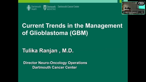 Thumbnail for Current Trends in the Management of Glioblastoma (GBM)