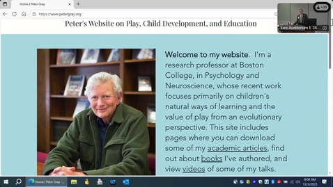 Thumbnail for How Lack of Play and Other Independent Activity Has Impaired the Mental Health of Children and Teens.  And How Physicians Can Help Remedy the Problem