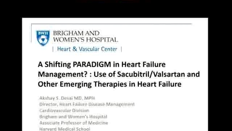 Thumbnail for A Shifting Paradigm in Heart Failure Management? Use of Sacubitril Valsartan and Other Emerging Therapies in Heart Failure