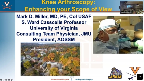 Thumbnail for entry Knee Arthroscopy: Enhancing your Scope of View