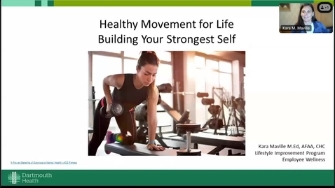 Thumbnail for Healthy Movement for Life - Building Your Strongest Self 3/18/25