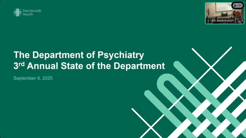 Thumbnail for Psychiatry State of Department - 2025