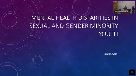 Thumbnail for entry Youth Mental Health in Sexual and Gender Minorities