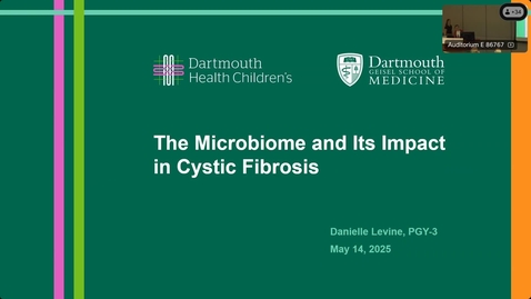 Thumbnail for The Microbiome and Its Impact in Cystic Fibrosis