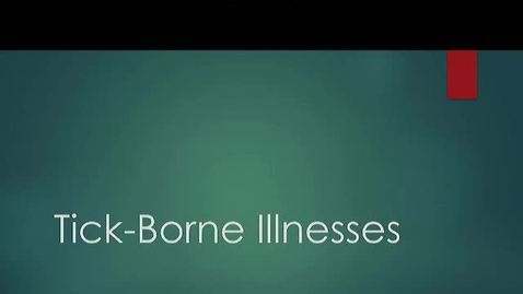 Thumbnail for Tick-Borne Illnesses in New England