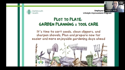 Thumbnail for Plot to Plate: Garden Planning &amp; Tool Care