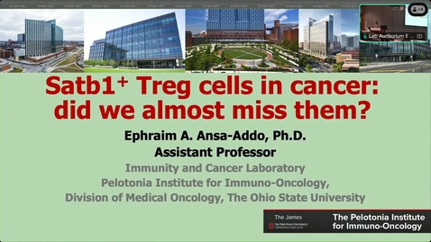 Thumbnail for SATB1+ Treg cells in cancer immunity: did we almost miss them? 