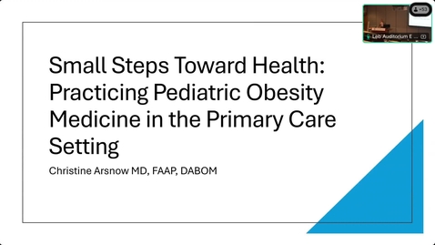 Thumbnail for Managing Pediatric Obesity and Unraveling Monogenic Obesity