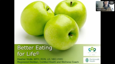 Thumbnail for entry Better Eating For Life: Wrap-Up Planning for Success