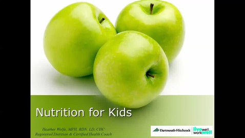 Thumbnail for entry Nutrition for Kids