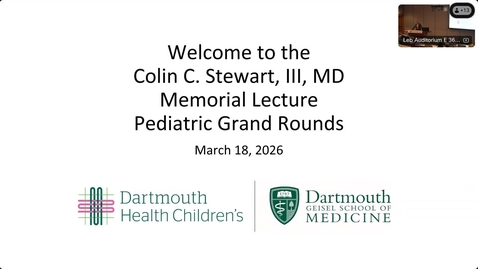 Thumbnail for The Current State of Children’s Health and Health Equity in the United States.  Colin Stewart Memorial Pediatric Grand Rounds 