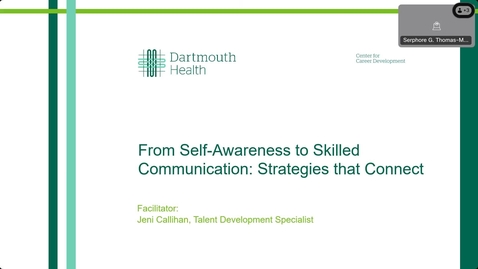 Thumbnail for October Neuro Series- Having Difficult Conversations with colleagues - 10/15/2025