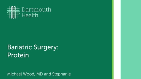 Thumbnail for Bariatric Surgery: Tips on Protein