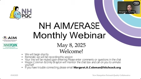 Thumbnail for May 2025 NH AIMERASE MM Webinar: Team debrief after an unexpected event: Supporting team and patient well-being