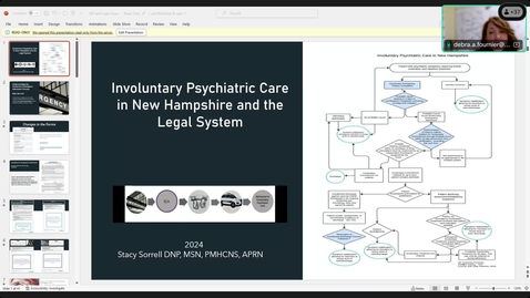 Thumbnail for 11/4/2024 Topics in Medicine and Surgery - Mental Health and the Legal System - Presented by Stacy Sorrell, DNP, APRN, PMH