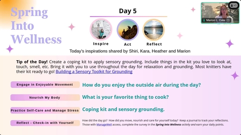 Thumbnail for Spring into Wellness - Day 5