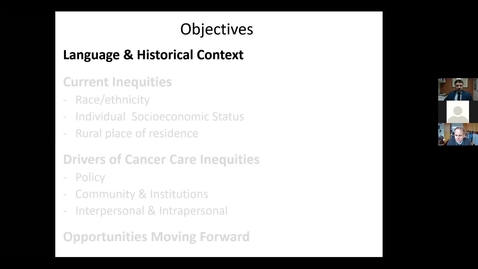 Thumbnail for entry Equity of Cancer Care in the United States 